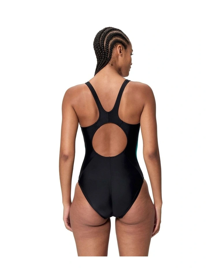 Colourblock 2.0 One Piece in Black/Blue image 3