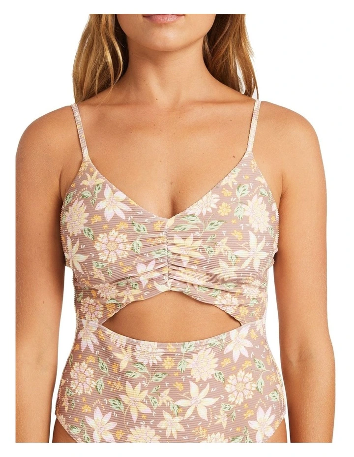 Garland One Piece Swimsuit in Brown image 4