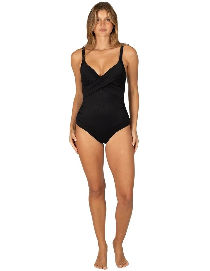 Rococco Booster One Piece Swimsuit in Black image 4