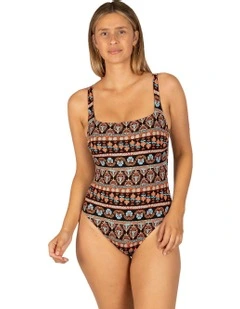 Morocco Square Multi Fit One Piece in Black