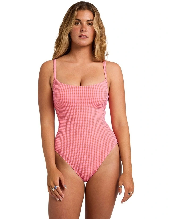 Mini Wave Check Mia DD One Piece Swimsuit image 1