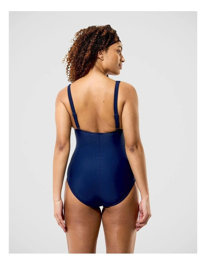Womens Quantum Contour One Piece in Navy image 2
