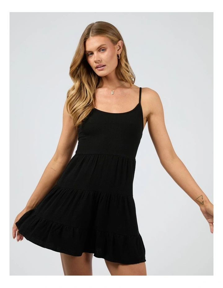 Sole Mini Dress in Black image 1