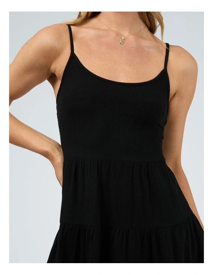 Sole Mini Dress in Black image 5