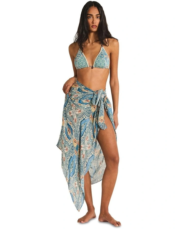 Whitney Sarong in Blue image 1