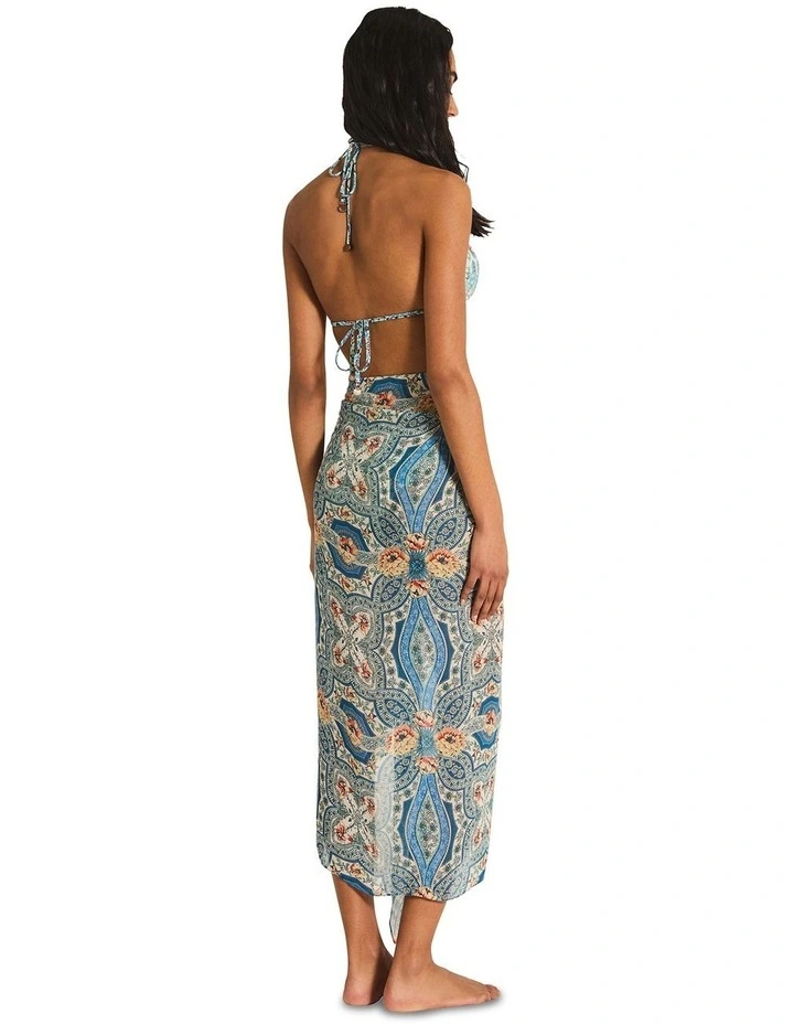 Whitney Sarong in Blue image 2
