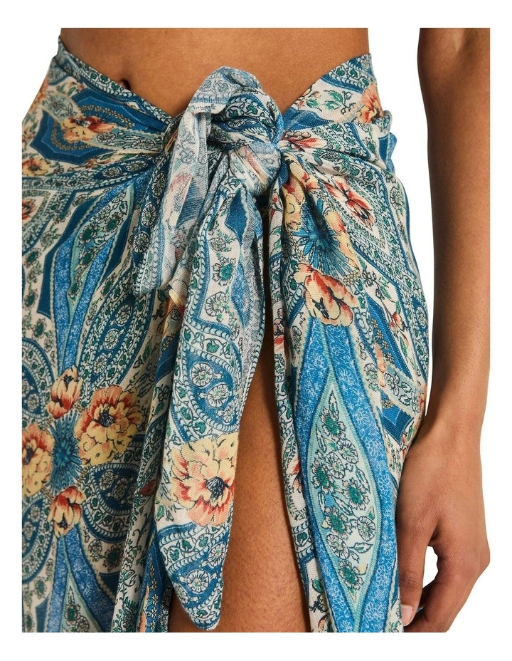 Whitney Sarong in Blue image 3