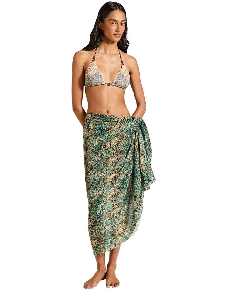 Charli Sarong in Blue image 1