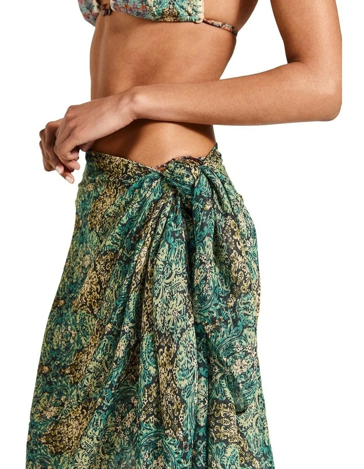 Charli Sarong in Blue image 3