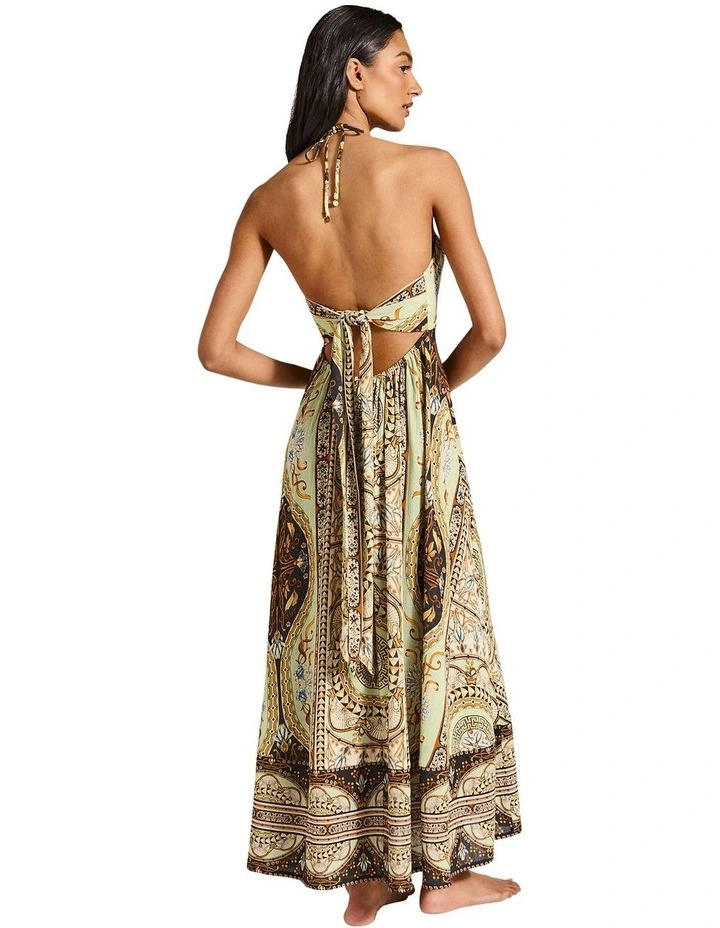 Marin Trinity Maxi Dress in Green image 2