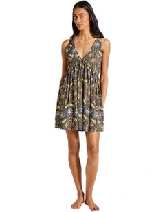 Marin Pepper Mini Dress in Yellow