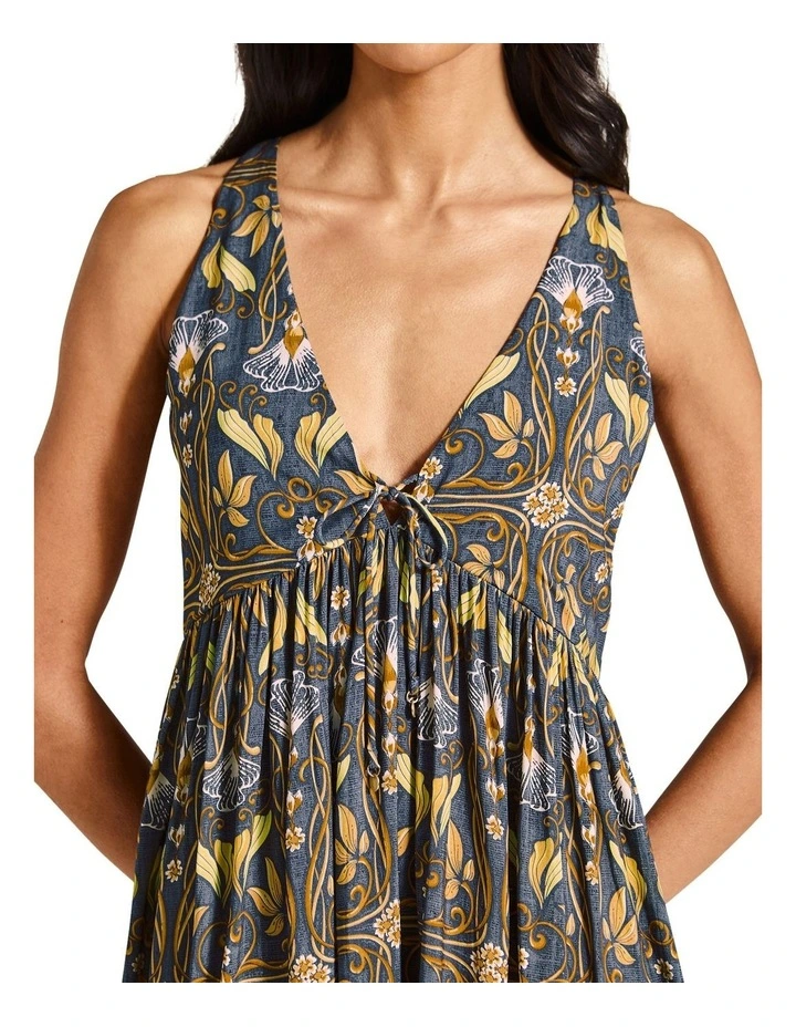 Marin Pepper Mini Dress in Yellow image 4