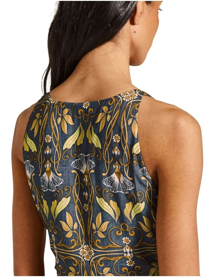 Marin Pepper Mini Dress in Yellow image 5