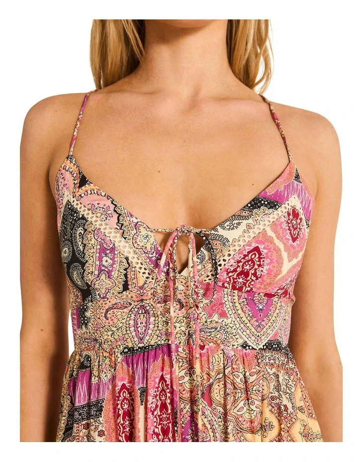 Teja Maxi Dress in Whitney image 4