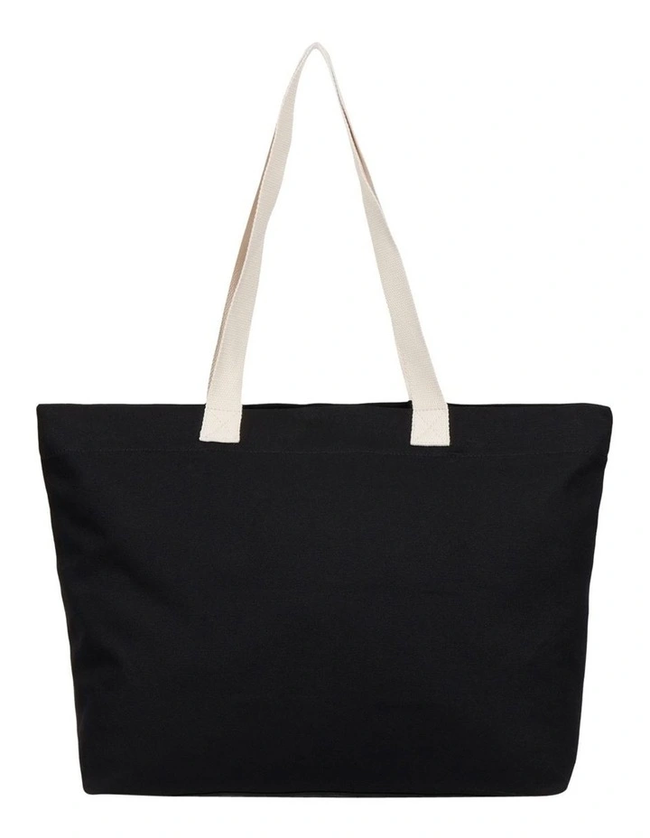 Cool Summer Tote Bag in Black image 2