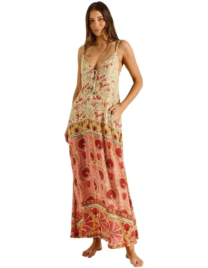 Rosselini Ingrid Maxi Dress in Red image 1