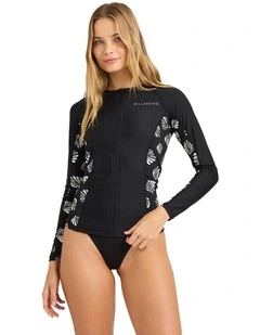 Sandy Shells Off Shore Long Sleeve Rash Vest