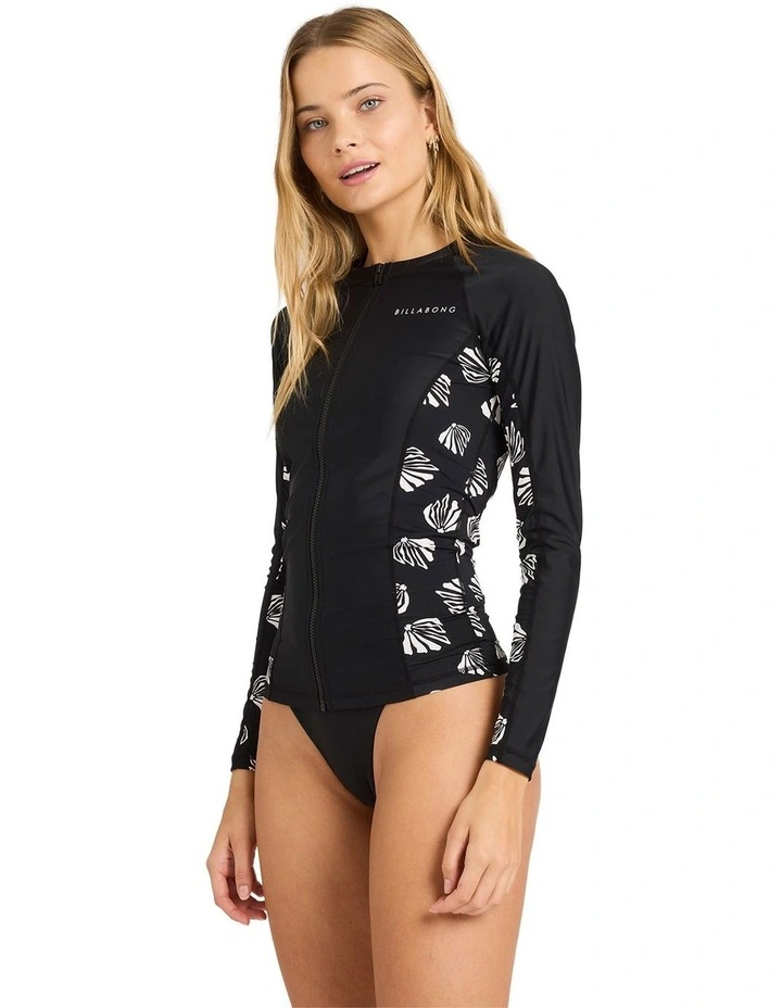 Sandy Shells Off Shore Long Sleeve Rash Vest image 3