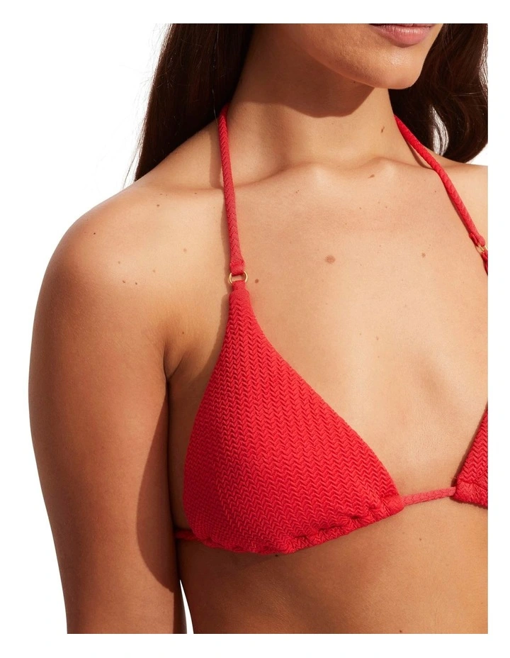 Slide Tri Top in Red image 3