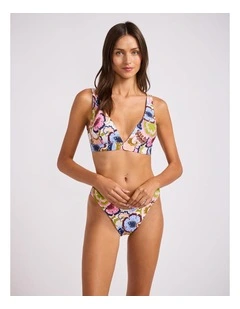 SeaBlossom Multi Fit Longli Tri in Vanilla Floral Print