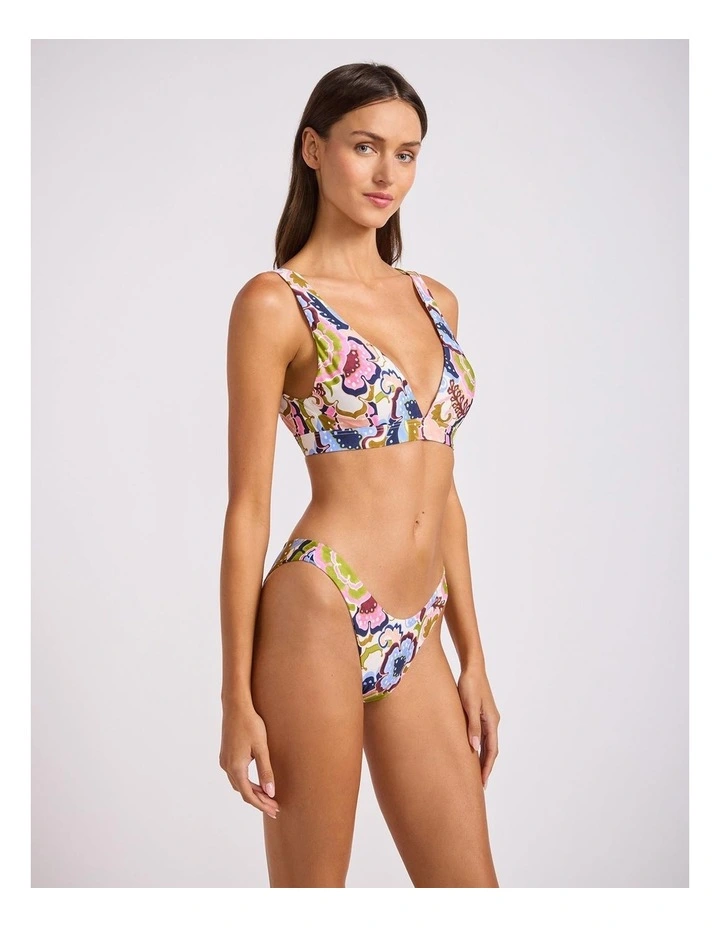 SeaBlossom Multi Fit Longli Tri in Vanilla Floral Print image 2
