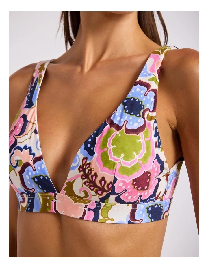 SeaBlossom Multi Fit Longli Tri in Vanilla Floral Print image 4