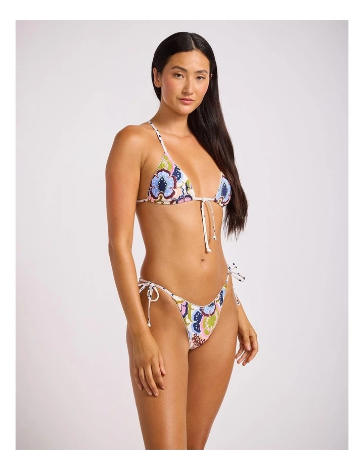 SeaBlossom Slide Tri in Vanilla Floral Print image 2