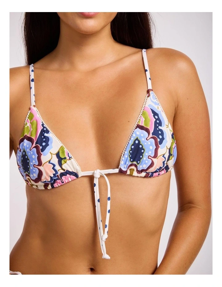 SeaBlossom Slide Tri in Vanilla Floral Print image 4