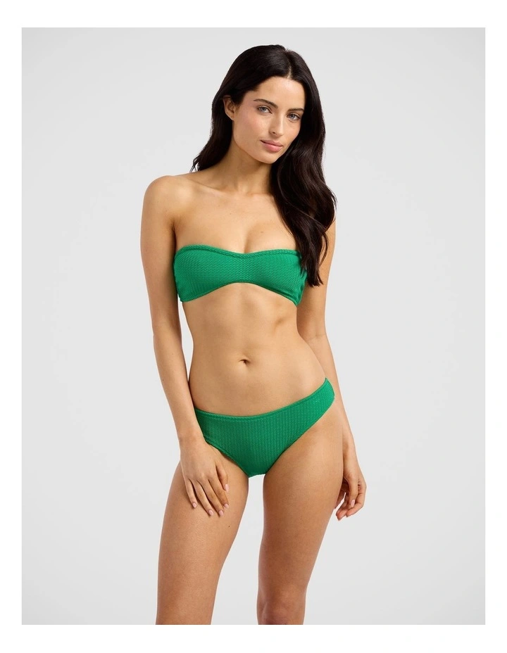 SeaDive Shaped Bandeau Kelly Green image 2