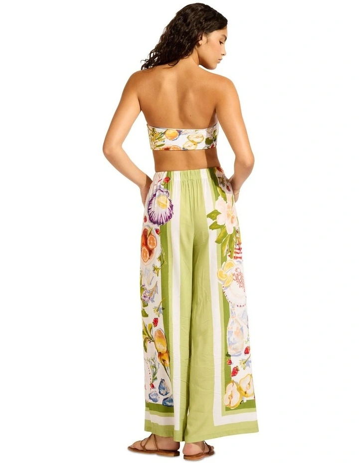 Riviera Coast Pant in Sage image 2
