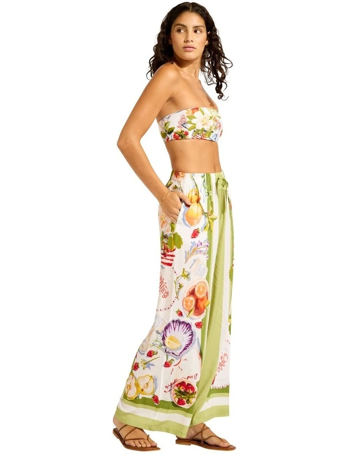 Riviera Coast Pant in Sage image 3