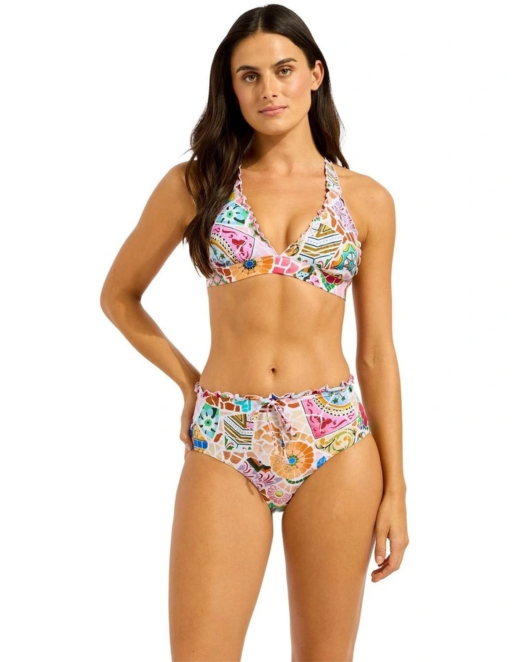 Beach Boheme High Waisted Pant in Parfait Pink image 1