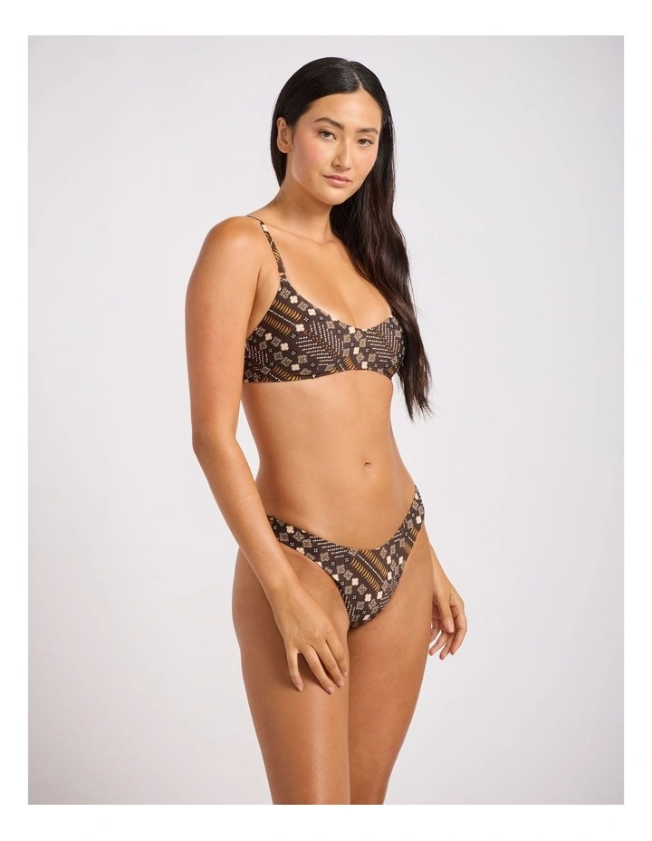 Drift Club Mosaic High Cut Pant Earthy Brown image 2