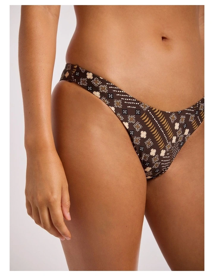 Drift Club Mosaic High Cut Pant Earthy Brown image 4