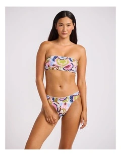 SeaBlossom Hipster Pant in Vanilla Floral Print
