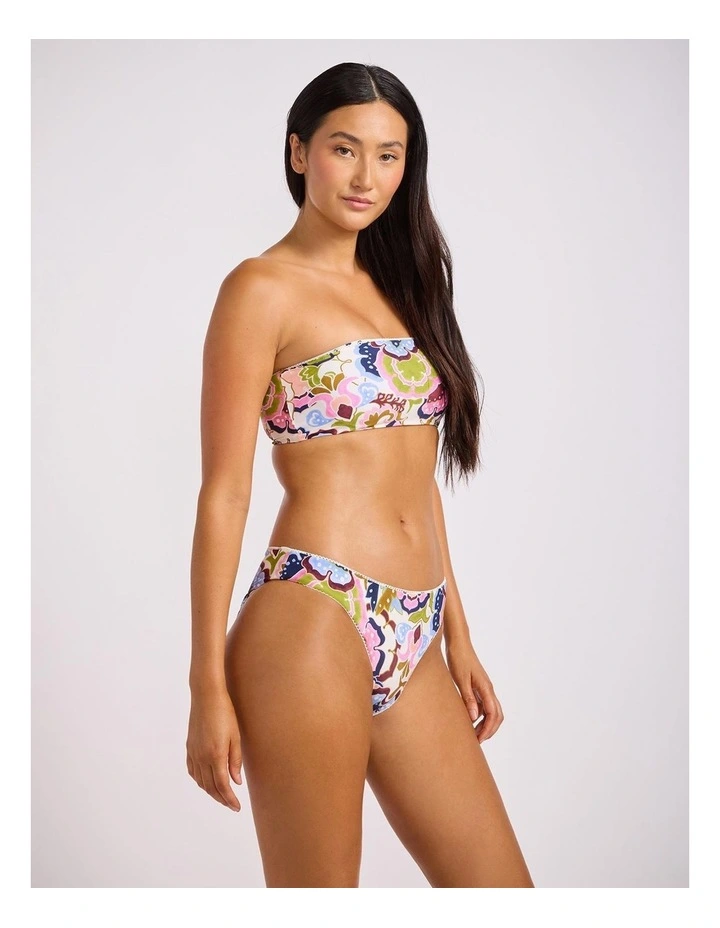 SeaBlossom Hipster Pant in Vanilla Floral Print image 2