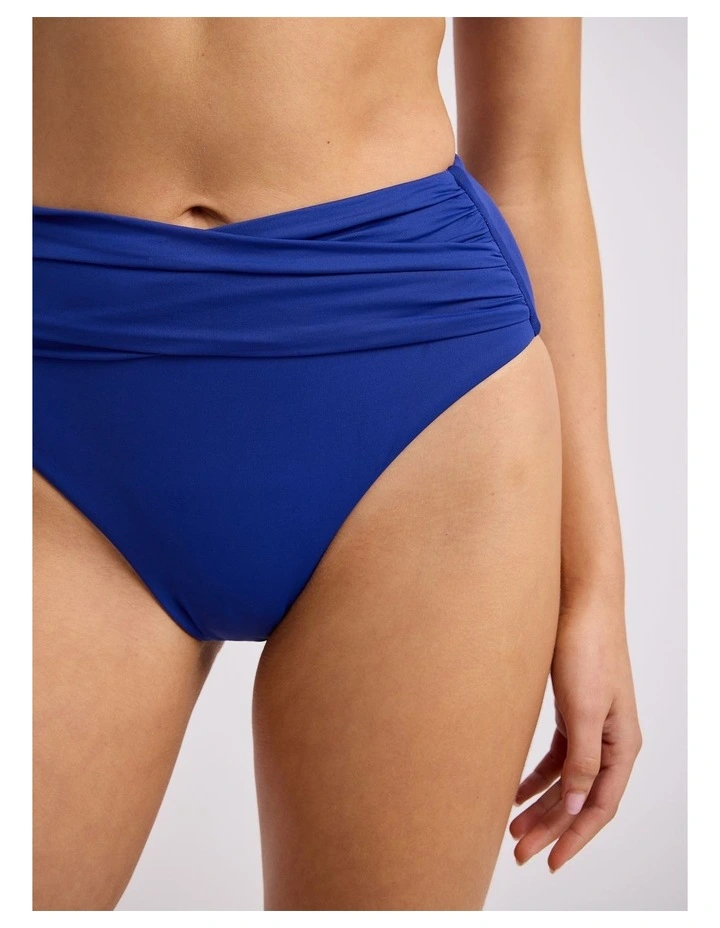 S.Collective High Waist Wrap Front Pant Luminous Blue image 4