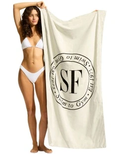 1975 Heritage BeachTowel in Ecru