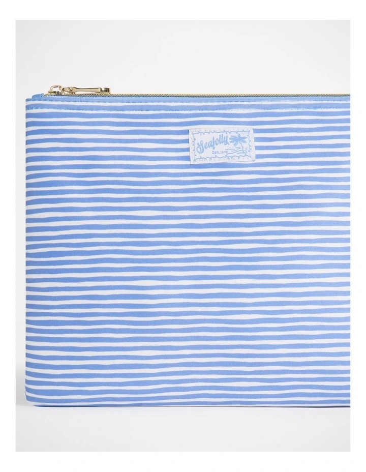 CarriedAway Stripe Neoprene Bag Haze Blue image 2