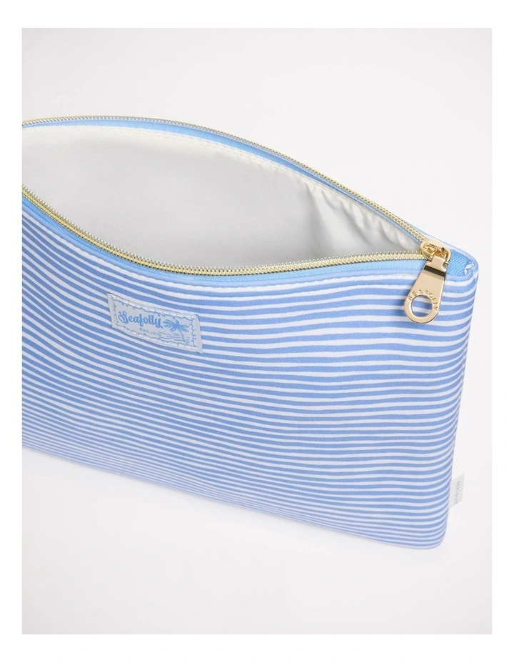 CarriedAway Stripe Neoprene Bag Haze Blue image 3