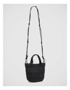 CarriedAway Micro Basket Bag Black
