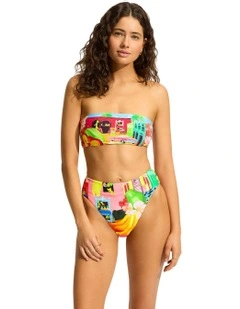 Cuba Bandeau Top in Multi