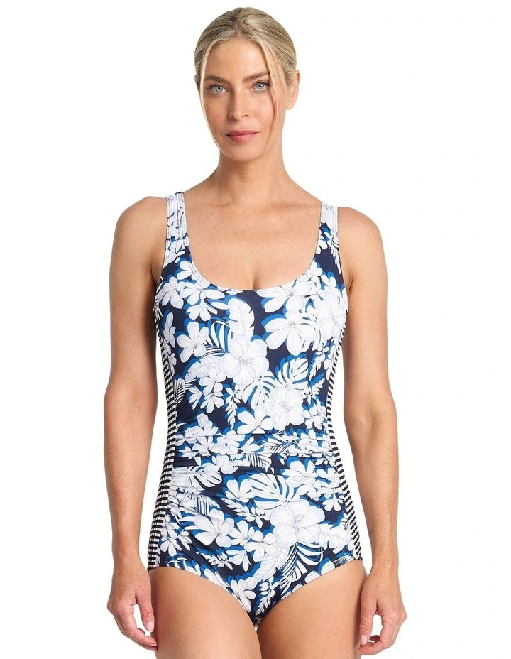 Anchor Pintuck Mastectomy One Piece in Multi image 2