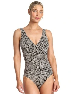 Geneva Bar Surplice One Piece in Multi