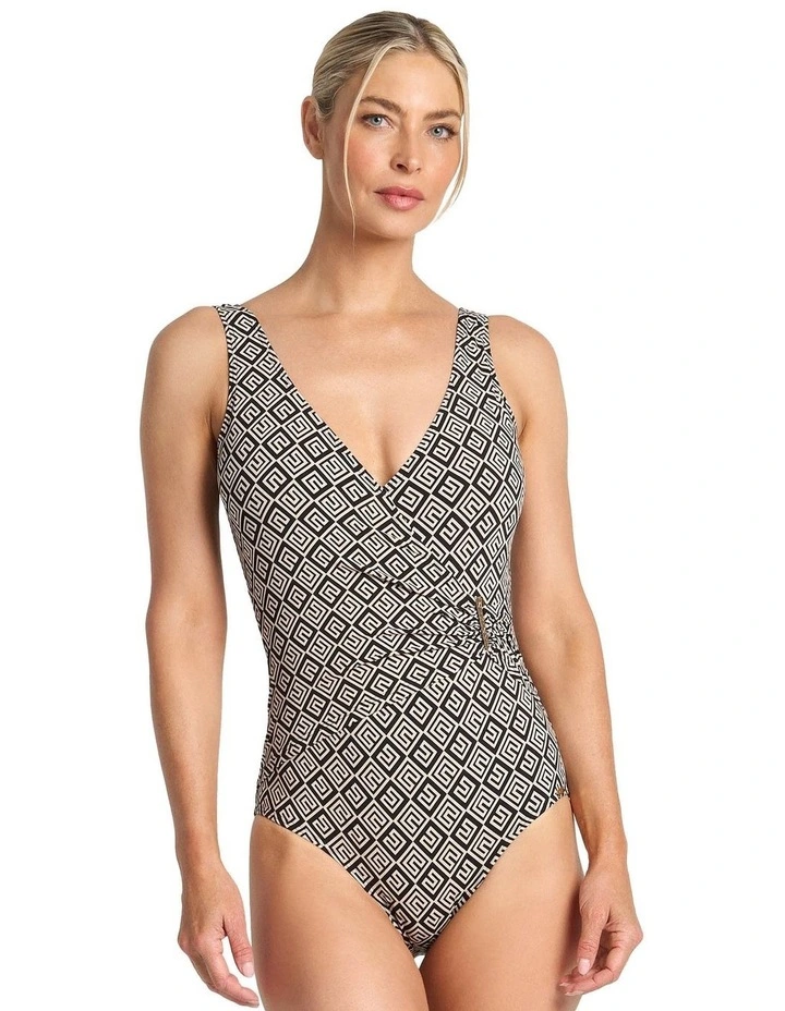 Geneva Bar Surplice One Piece in Multi image 1