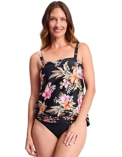 Jantzen Select Blouson Two Piece in Multi Floral Print