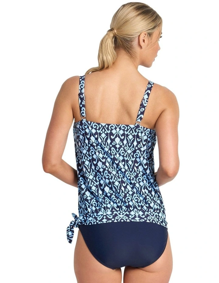 Select Blouson Two Piece in Blue image 2