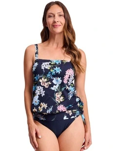Aster Bandeau Blouson Singlet and Multi Floral Print