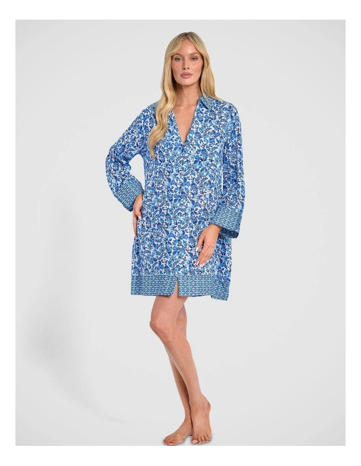 Haze Summer Midi Shirt Dress image 1