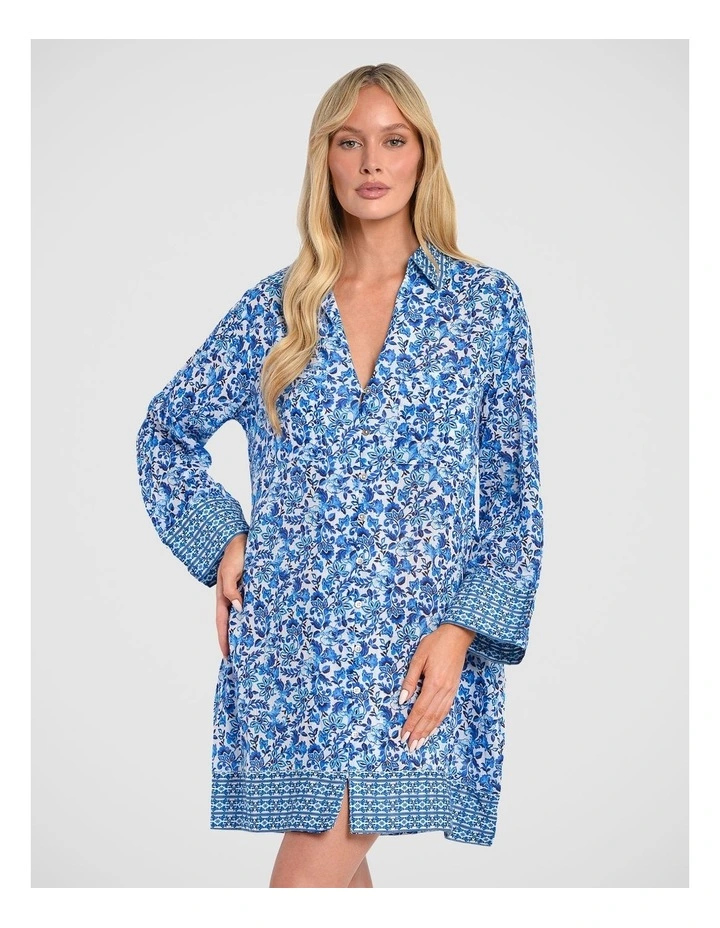 Haze Summer Midi Shirt Dress image 3